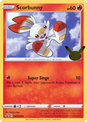 JUMBO Scorbunny SWSH002 - First Partner Pack Promo